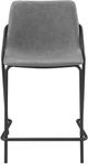 Coaster® Earnest 2-Piece Grey/Black Counter Stools-2