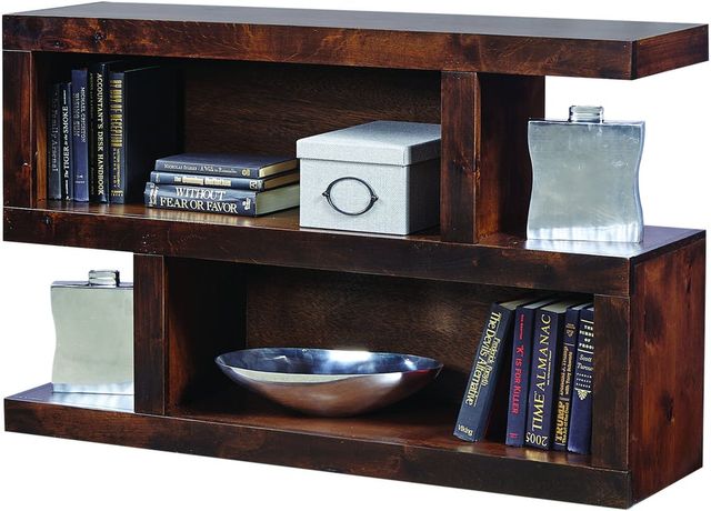 aspenhome® Contemporary Alder Tobacco Lifestyle S Console Table-0