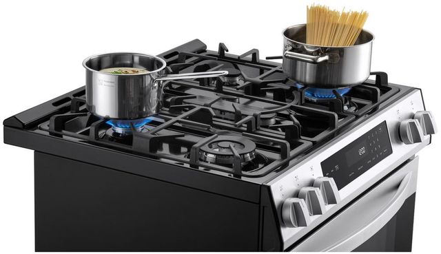 Kenmore® 30” Stainless Steel Front Control Slide-In Gas Range-3