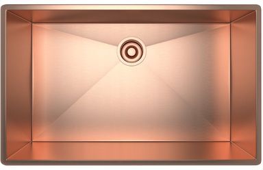Rohl® 30" Apron Front Kitchen Sink-Brushed Stainless Steel-1