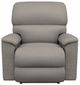 La-Z-Boy® Brooks Stone Power Rocking Recliner with Headrest-1