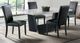 Elements International Beckley 5-Piece Meridian Black/White Dining Set-0