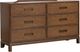 Magnussen Home® Ridgefield Russet Brown Double Drawer Dresser-0