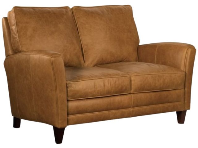 Bradington-Young Customizable Zion Leather Loveseat-0