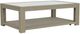 Riverside Furniture Wilde Glass Top Rectangular Cocktail Table with Dovetail Base-0