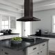 ZLINE 48" Black Stainless Steel Island Range Hood-1