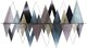 Classy Living 3D Mountains Metal Wall Decor-0
