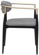 Coaster® Alexis Black/Gray Dining Arm Chair-3
