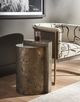 Universal Explore Home™ New Modern Cosmo Pyrite End Table-1