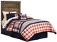 Signature Design by Ashley® Trinell Brown Twin Panel Headboard-2