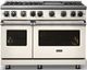 Viking® 7 Series 48'' Pure White Pro Style Gas Range with Griddle-4