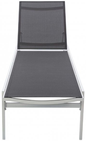Meridian Furniture Santorini Grey Outdoor Patio Chaise Lounge Chair-4