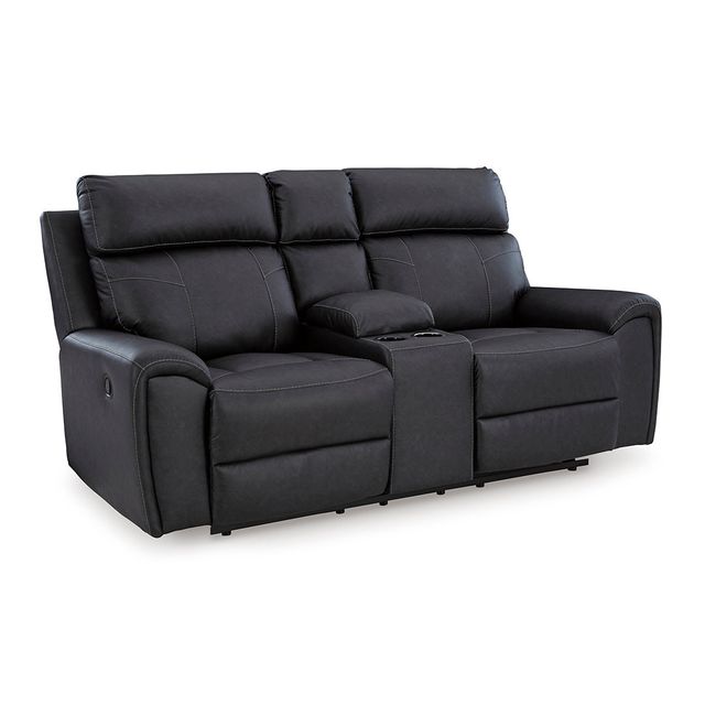 Signature Design by Ashley® Oliver Glider Reclining Loveseat With Console-0
