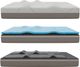 GhostBed® Premium 12" Hybrid Medium Tight Top Twin XL Massage Mattress in a Box -3