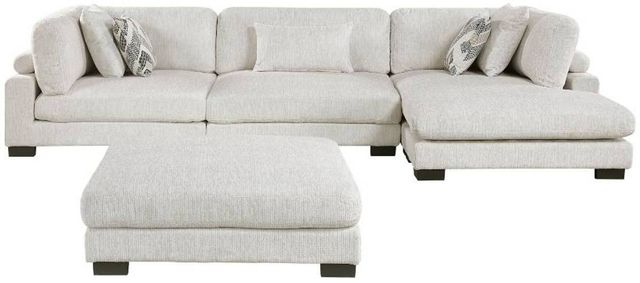 Homelegance® Tinley 4-Piece Beige Modular Sectional with Chaise and Ottoman-2