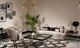 Michael Amini® Carmela Zinc Sofa with Silver Accent-1