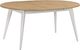 aspenhome® Astoria Brown Round Extension Dining Table with Pearl Base-2