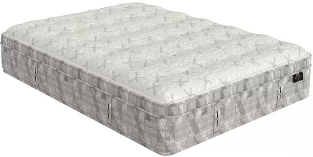 King Koil® Intimate Culver 15.25” Wrapped Coil Medium Euro Top Twin Mattress-0