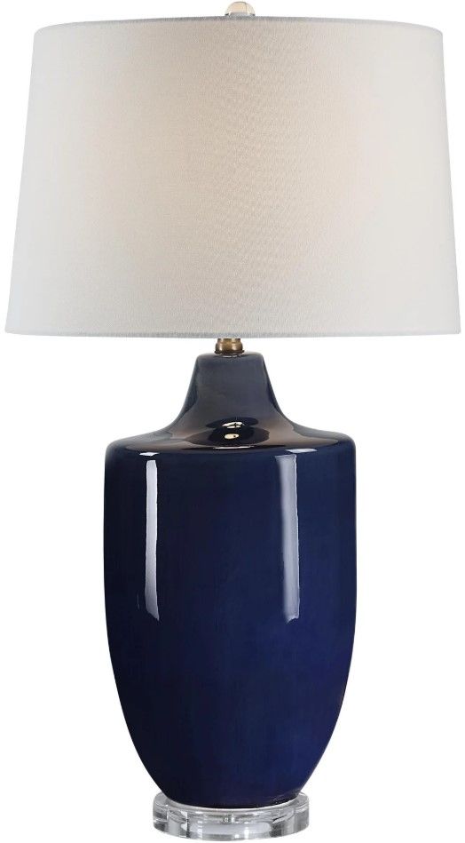 Renwil® Everren Decimus Navy Table Lamp-3