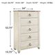 Commode Willowton, blanc, Signature Design by Ashley®-3