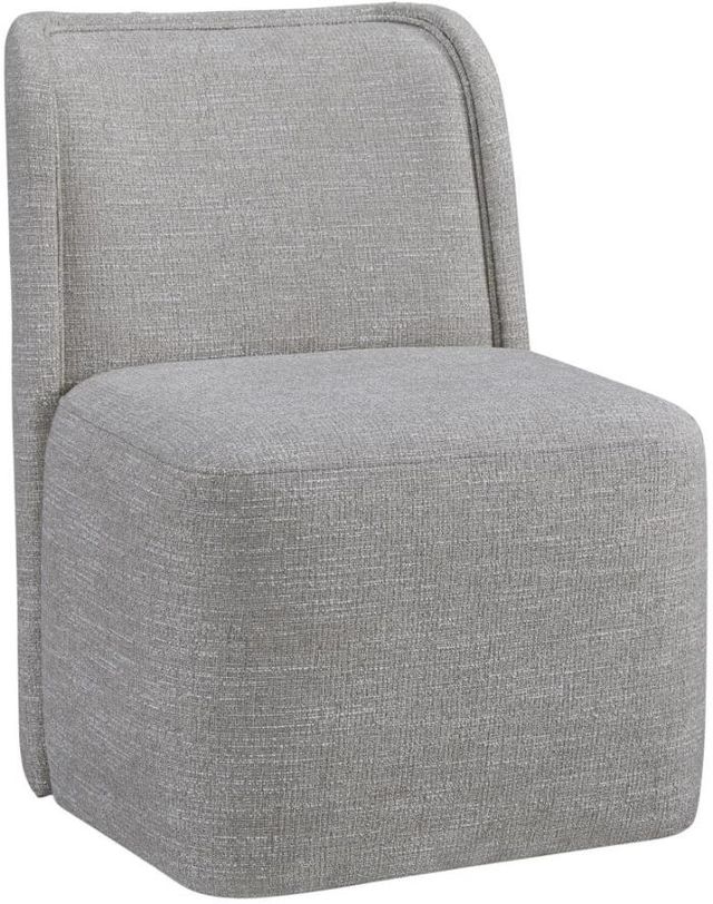 Bernards Pagosa Gray Upholstered Dining Chair-0