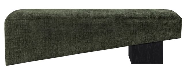 Meridian Furniture Alora Green/Black Upholstered Bench-1
