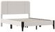 HH2 Home Springlee Oatmeal Queen Upholstered Platform Bed-1
