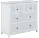John Thomas Furniture® Hampton Chalk/White High Tide Bedroom 4-Drawer Chest-0