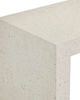 Currey & Company Carson Ivory Terrazzo Console Table-3