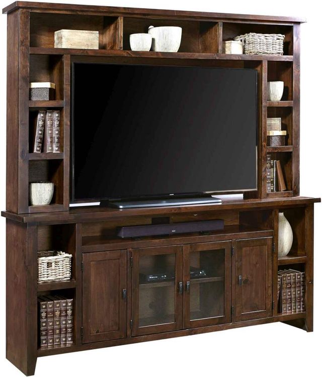 aspenhome® Alder Grove Tobacco 84" Console and Hutch-0