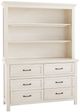 Westwood Design Westfield Brushed White Bookcase-1