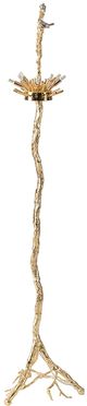 A & B Home Gold Floor Lamp-1