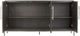 YHD Diego Dark Brown 3-Door Cabinet-4
