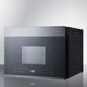 Summit® 1.3 Cu. Ft. Black with Stainless Steel Over the Range Microwave-2
