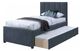 Meridian Furniture Hudson Navy Twin Upholstered Trundle Bed-4
