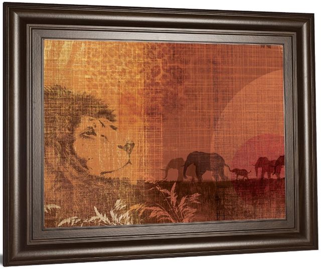 Classy Living Venter, T Safari Sunset II Wall Art-3