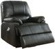 ACME Furniture Ixora Black Power Recliner with Power Lift and Massage-0