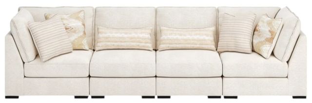 Benchcraft® Donelson Creek 4-Piece Vanilla Small Spaced Sectional-0