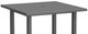 Homecrest™ Outdoor Living Customizable Latitude Aluminum Square Outdoor Balcony Table-1
