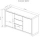 Global Furniture USA D1248 Natural Buffet-2