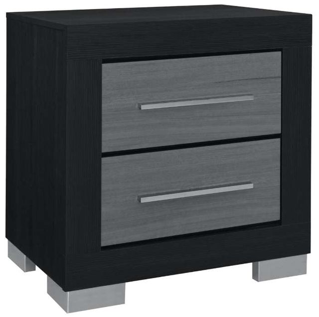 Global Furniture USA Emma Black/Gray Nightstand-0
