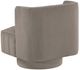 Homelegance® Joyce Taupe Swivel Chair-4