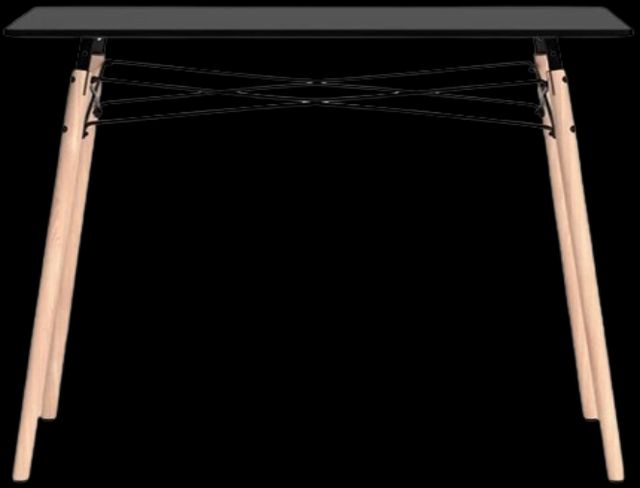 Signature Design by Ashley® Jaspeni Black/Natural Office Desk-2