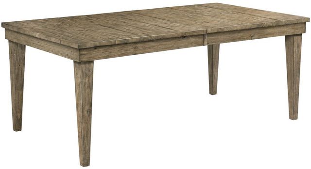Kincaid® Plank Road Rankin Stone Rectangular Leg Table