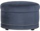 Vanguard® Furniture Vanguard Willis Village Midnight Round Ottoman-0