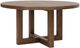 Hooker® Furniture Driftwood Worn Saddle 60" Round Dining Table-0