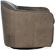 Hooker® Furniture CC Roper Big Top Dark Taupe Swivel Club Chair-1