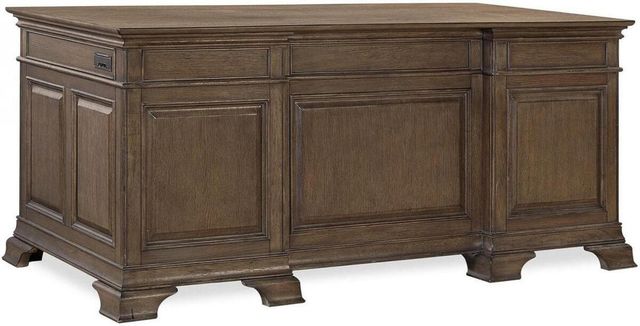 aspenhome® Arcadia Truffle 72" Desk-1