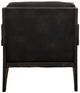 International Furniture Direct Balam Black Arm Chair-4