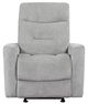 Homelegance® Lyndon Gray Manual Glider Recliner-2